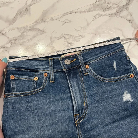 Levi's High Rise Shorts Size 24 - Picture 5 of 11